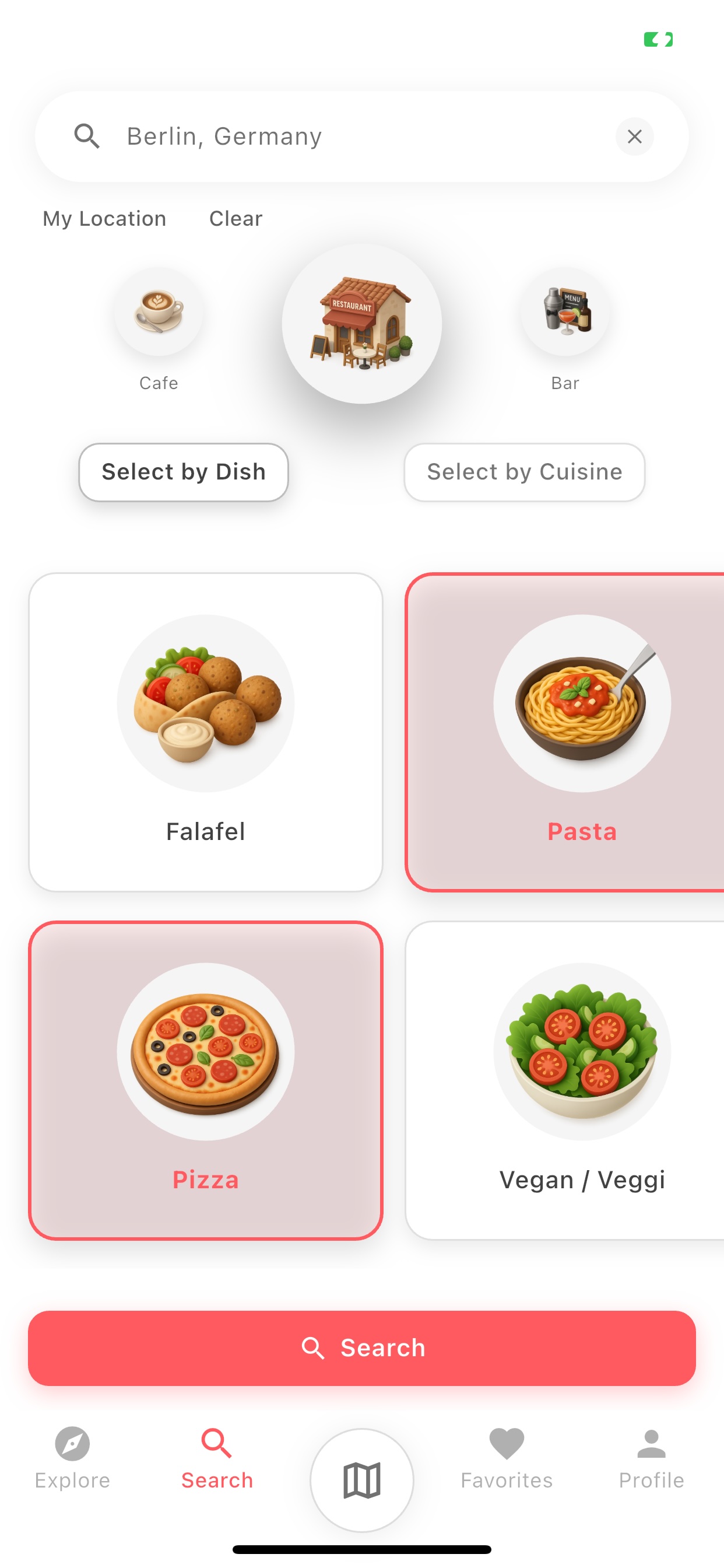 Smart search interface